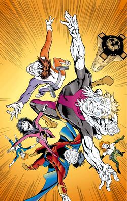 Solicited cover art, by Alan Davis and Mark Farmer