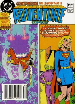 Artwork by Keith Giffen and Mike DeCarlo