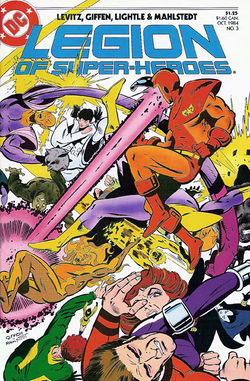 Cover artwork by Keith Giffen and Larry Mahlstedt