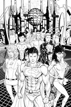 Inked artwork by Scott Clark and Dave Beaty